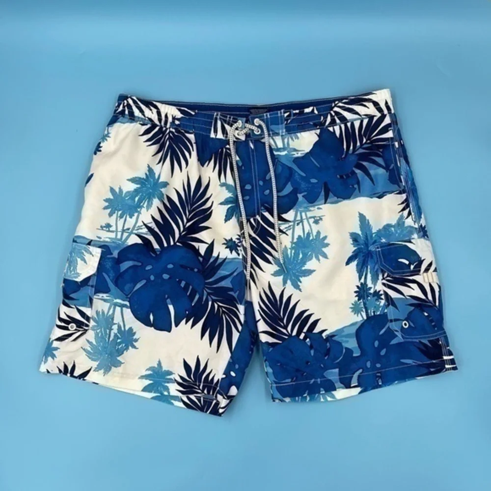 NWOT- Caribbean Joe Island Supply Cargo Swim Trunks